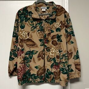 Teddi- Fall Floral Jacket
